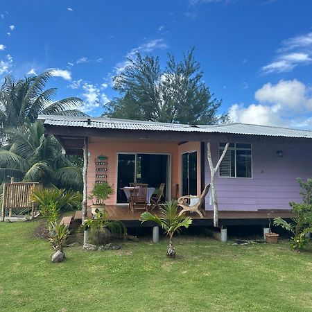 Bungalow Chez Josi, Bord De Mer Prive Tevaitoa 外观 照片