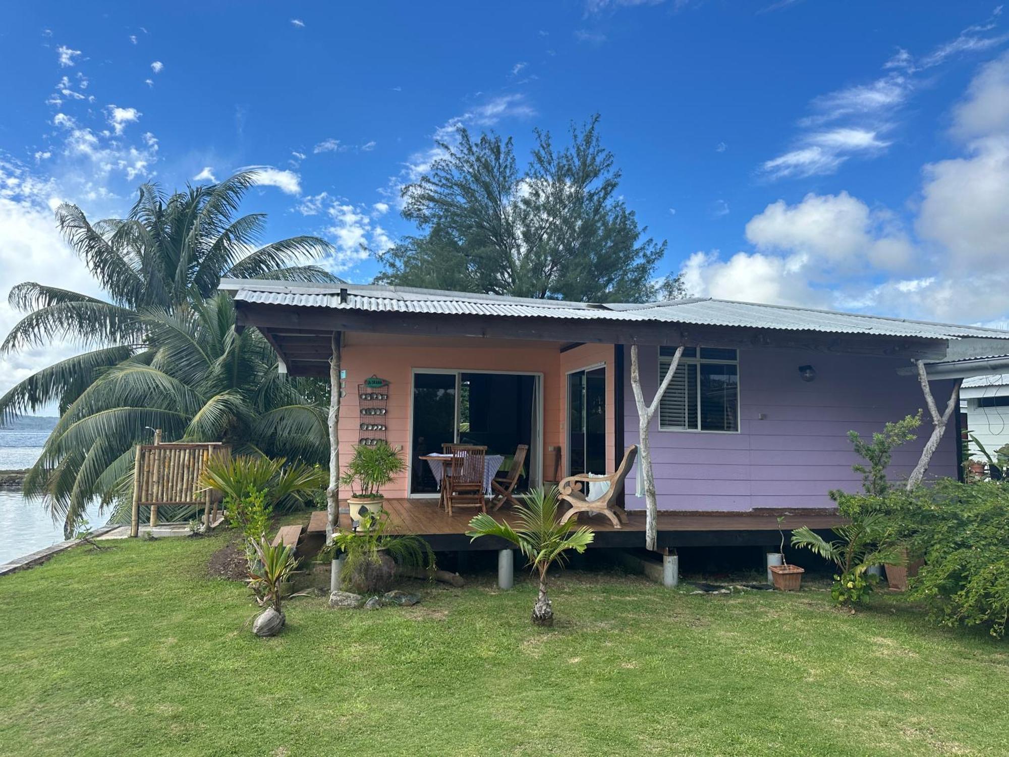 Bungalow Chez Josi, Bord De Mer Prive Tevaitoa 外观 照片